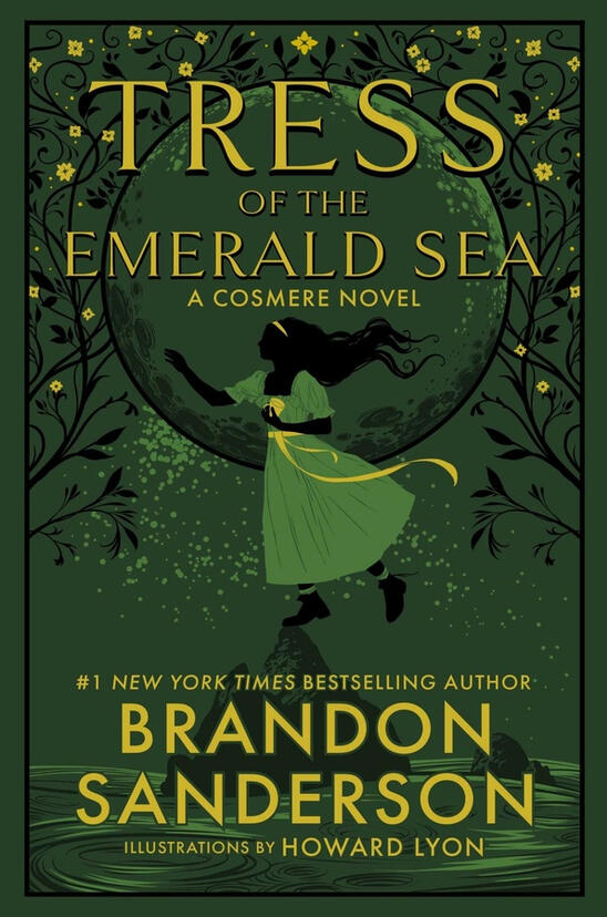 Cover of Tress of the Emerald Sea by Brandon Sanderson.