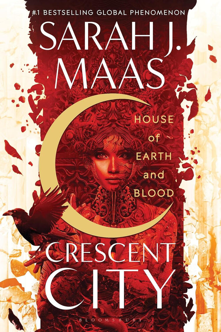 House of Earth and Blood | Pine Harbor Public Library Cover of House of Earth and Blood by Sarah J. Maas.