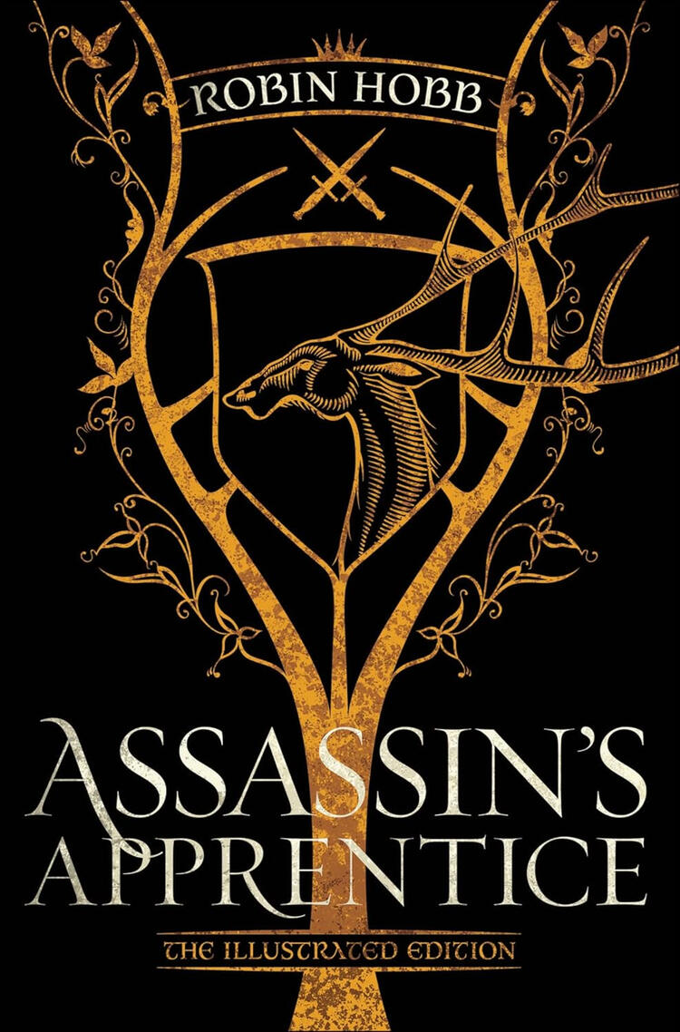 Cover of Assassin's Apprentice by Robin Hobb.