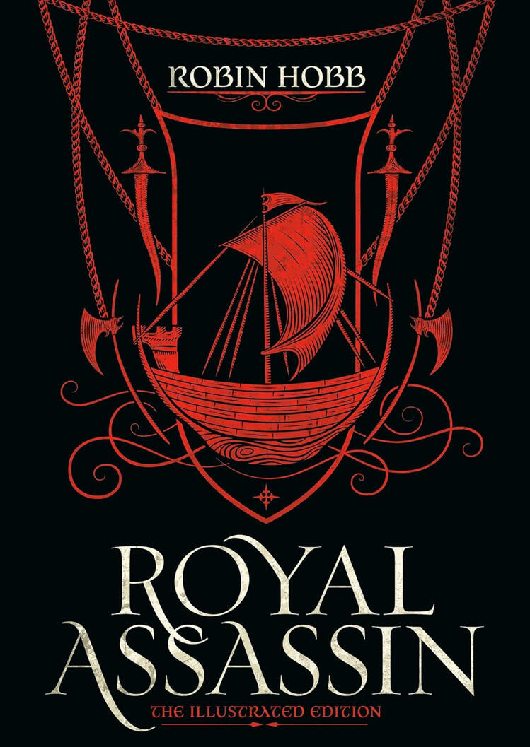 Cover of Royal Assassin by Robin Hobb.